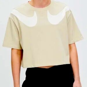 Nike Double Swoosh Crop Top